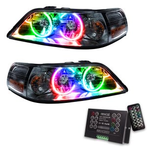 Lincoln Town Car Headlight Assembly - ORACLE Lighting - ColorSHIFT w/ 2.0 Controller - `05-`11